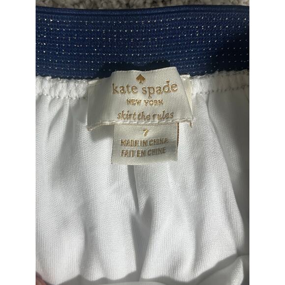 Kate Spade Gold midi Skirt the Rules Girls Size 7 - Picture 3 of 4